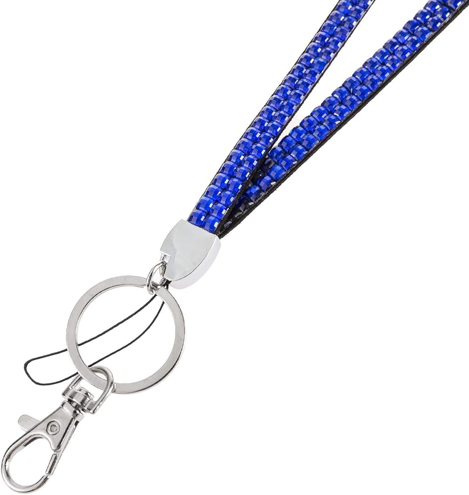 STONEマグネットバックルネックストラップ　キーリング　ブルー Amazon.co.jp: ホット 6個パック 32インチ オールアラウンド ロイヤル