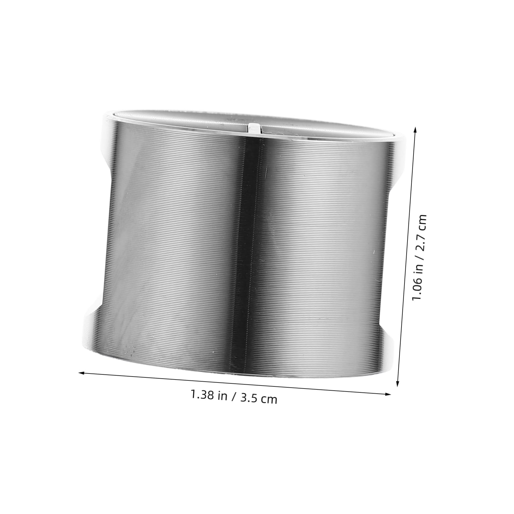 Housoutil Stainless Steel Cooker Knobs Replacement 2 Pack Gas Stove Control Knobs for Gas Oven