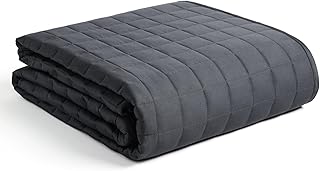 YnM Exclusive 15lbs Weighted Blanket, Bed Blanket for One Person of 140l...