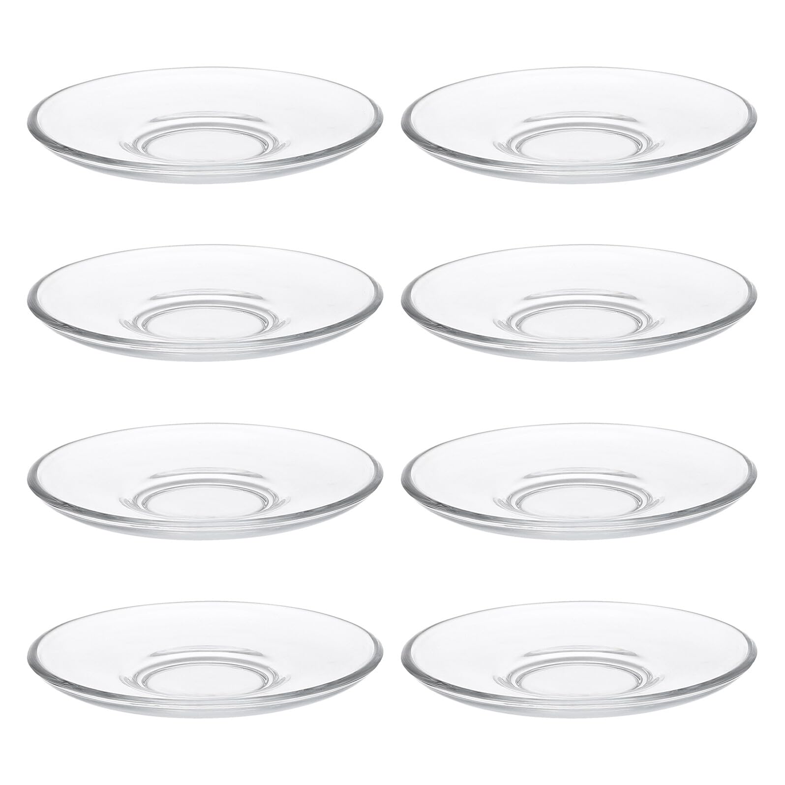 Plateau à tasses à thé avec construction stable compacte en verre Uonlytech