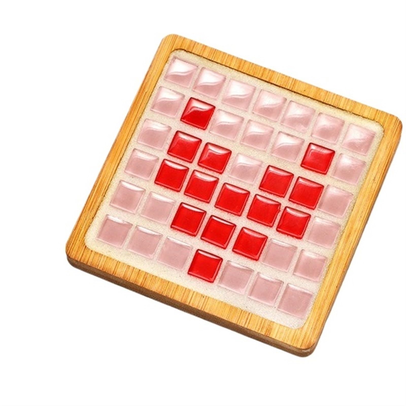 Mtadsbkfp Square9x9rp Mixed Colour Stained Glass Mosaic Tiles, Ceramics Multicolor Mosaic Tiles Diy Kit With Tools(Square9x9rp)