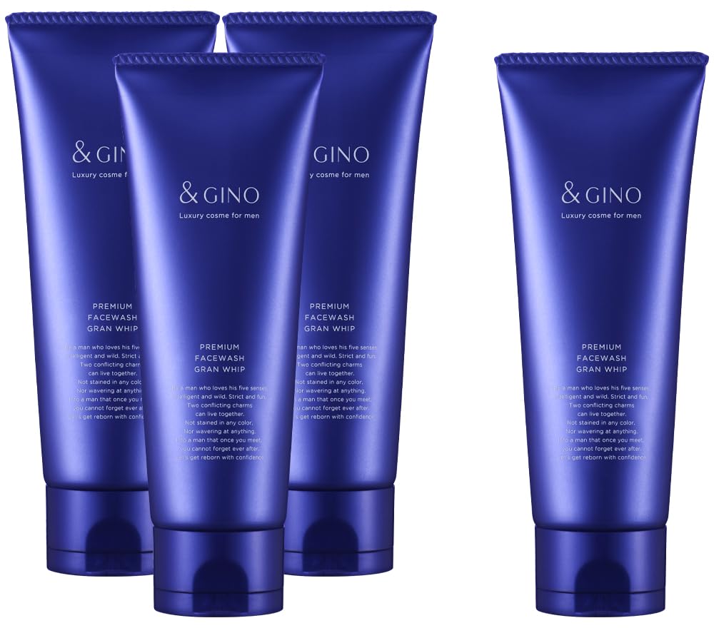 Amazon | &GINO メンズ 洗顔フォーム プレミアムフェイスウォッシュ 