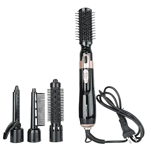 Multifunktionaler Haartrocknerkamm, Warmluftbürste Set, Warmluft Lockenbürste, 4 in 1 Multifunktionaler Haartrocknerkamm, Warmluftbürste Set, Warmluft Lockenbürste, 4 in 1