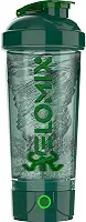 VELOMIX Coqueteleira elétrica de proteína – 680 g | Recarregável USB-C | Coqueteleira à prova de vazamento para shakes de proteína | Liquidificador portátil para shakes e vitaminas (elétrico - verde)