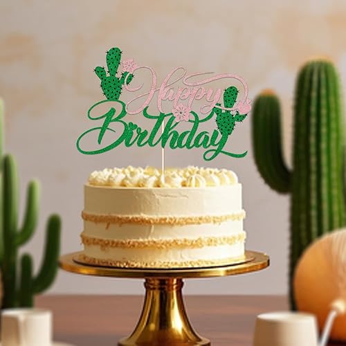 Miniatura 5 de Decoración para pastel de cumpleaños con temática mexicana, suministros para fiestas de cumpleaños con temática mexicana, decoraciones de fiesta de