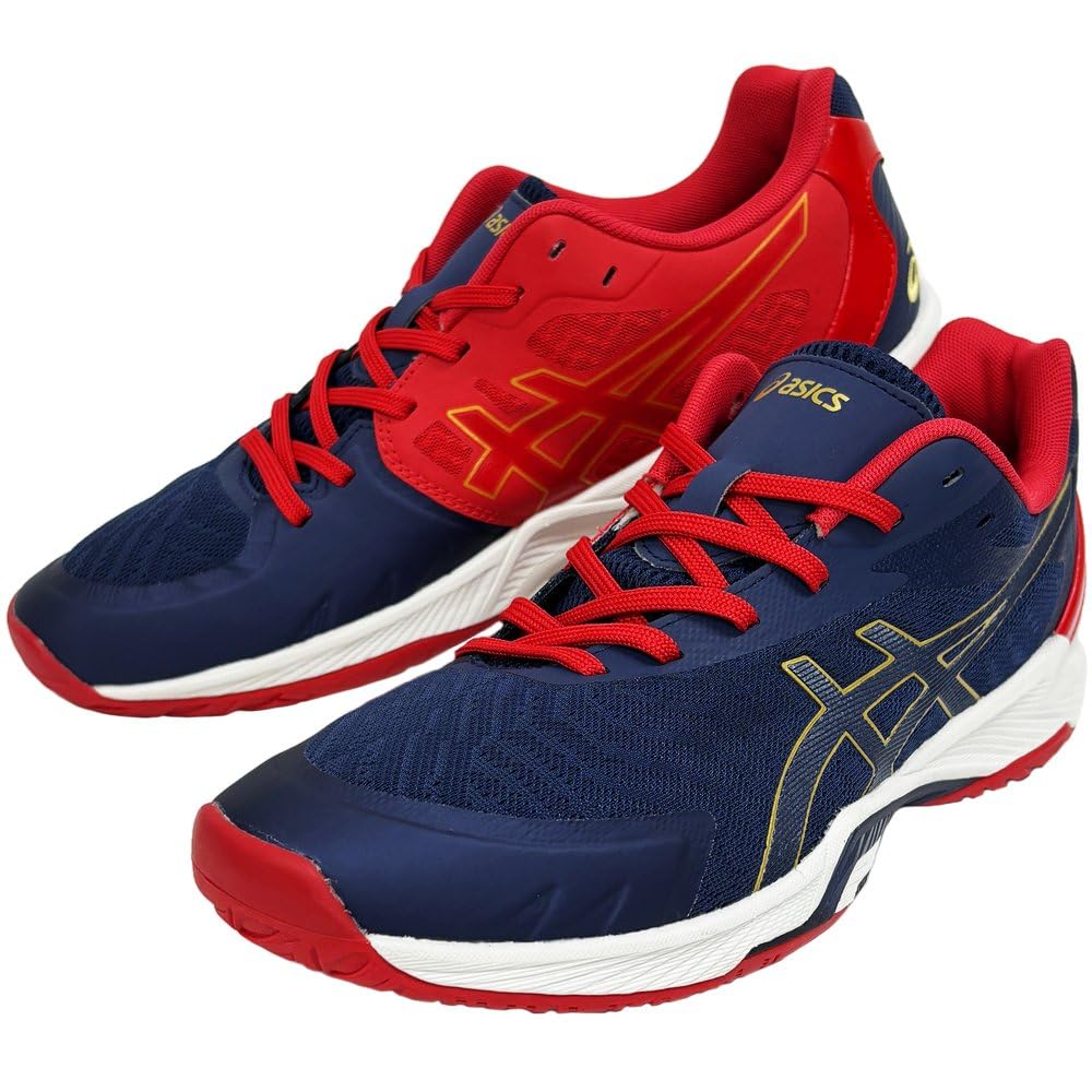Asics VA12 V-SWIFT FF 3 SO Original Design Low Cut String Type Men's Women's Navy Blue x Red x Gold