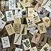 80 Stück Set Vintage Papier Aufkleber Natur Pflanze Blumenpilz dekorative DIY Aufkleber für Scrapbooking Planer Tagebuch Album Tagebuch