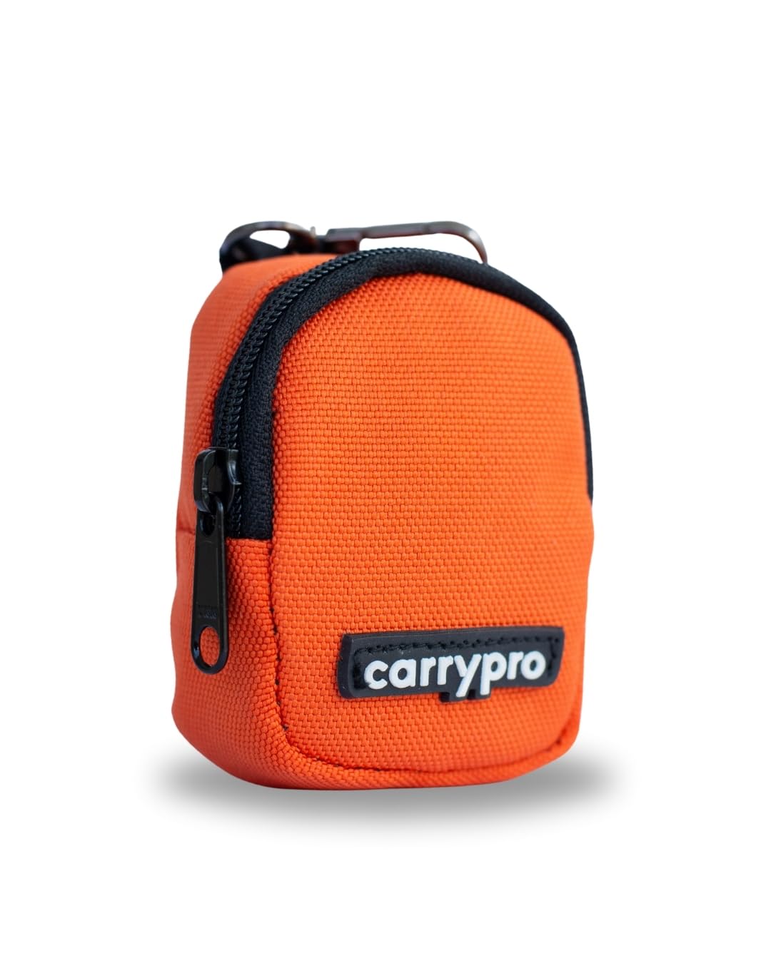 CarryPro PRO Coin Pouch with Zipper for Multipurpose Usage for Adults and Kids, Small Size, Pack of 1 (Hot Orange) 1