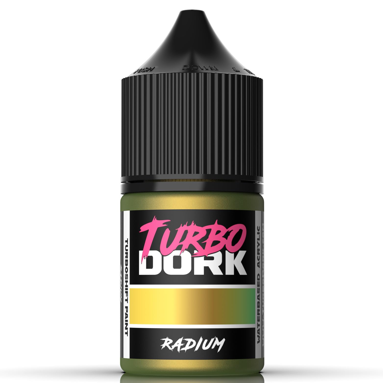 Turbo Dork Radium TurboShift Acrylic Paint 22ml Bottle - Water-based Non-Toxic Metallic Color Shifting Paint