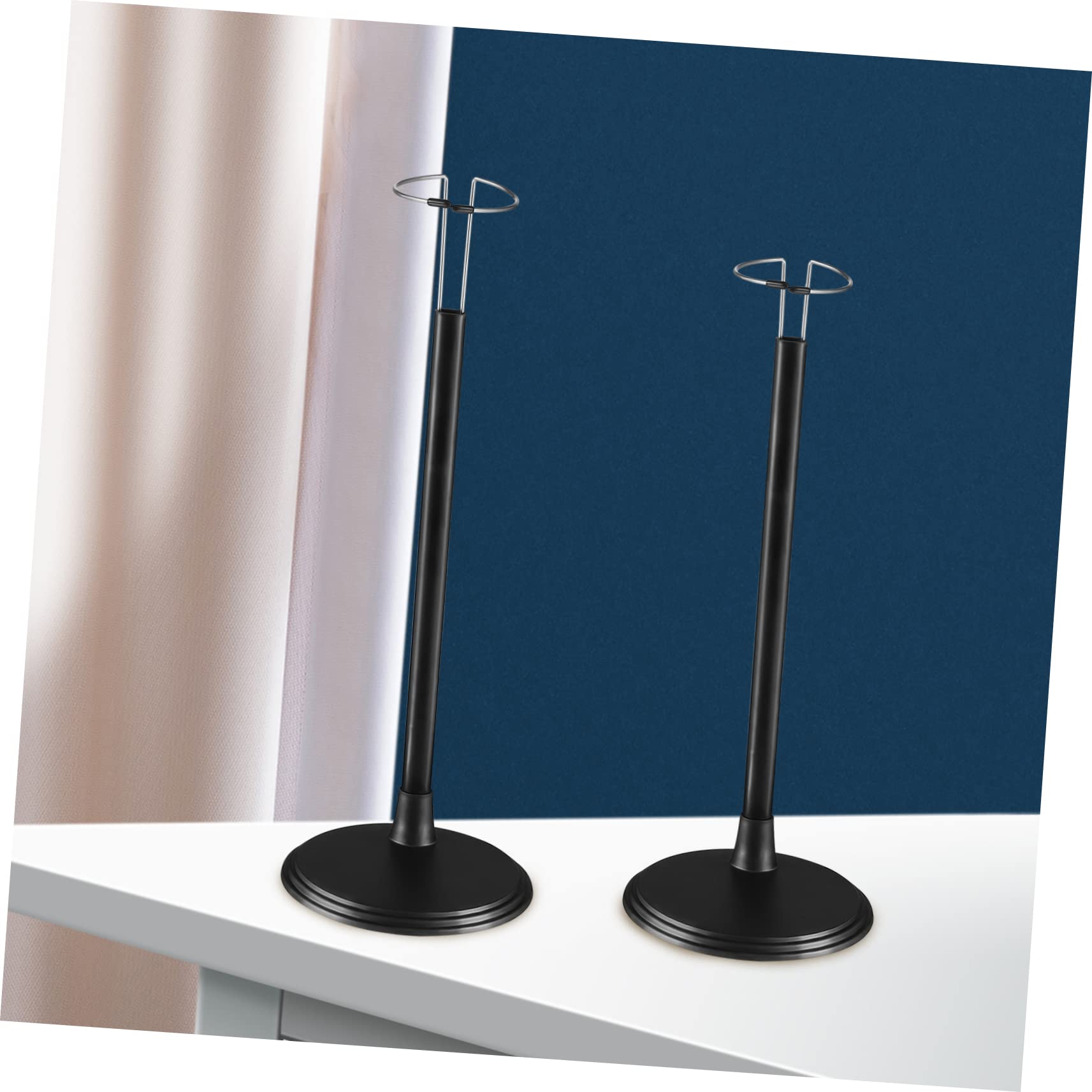 Supporto per bambole da 45 cm regolabile nero Garneck per action figure e collezionisti