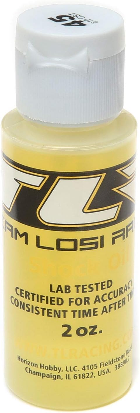 TEAM LOSI RACING Silicone Shock Oil 45WT 610CST 2OZ TLR74012 Electric Car/Truck Option Parts