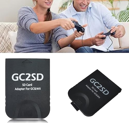 Miniatura 5 de GC2SD Storage Save Gamecube Memory Card Adapter Micro SD Card Adapter TF Card Reader Plug and Play Portable Professional Game Console Micro Storage
