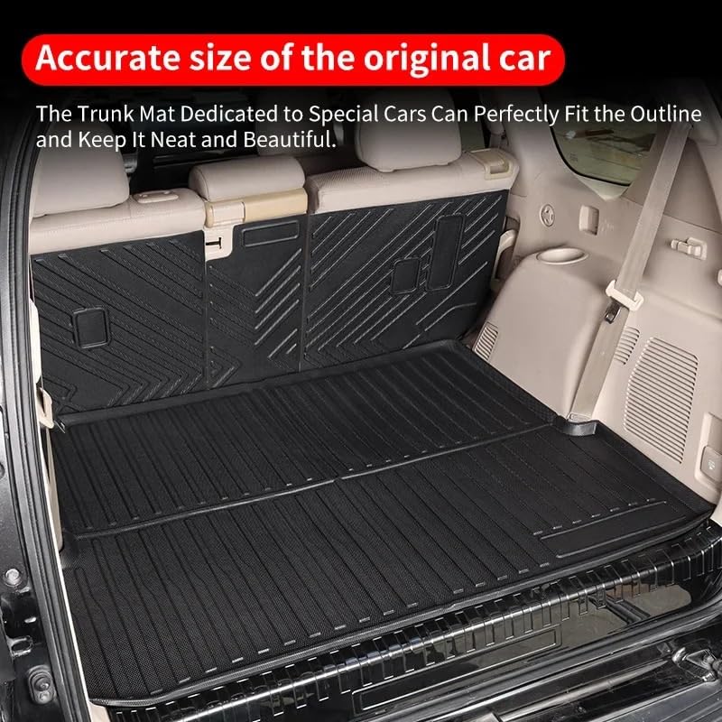 Tapis de coffre Land Cruiser avec coussinet de dossier premium B - 5