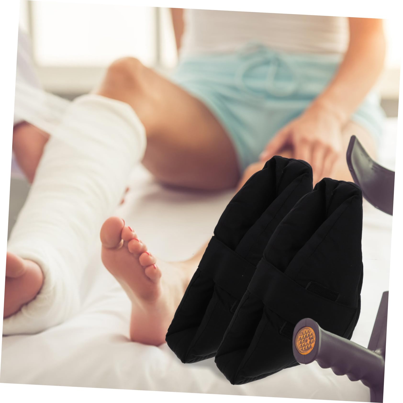 Beaupretty Cuscino per Talloni Protezione per Piedi Uso Domestico Ospedale Accessorio Realizzato Cellulosa e Tc Resistente e Confortevole Traspirante Facile da Pulire