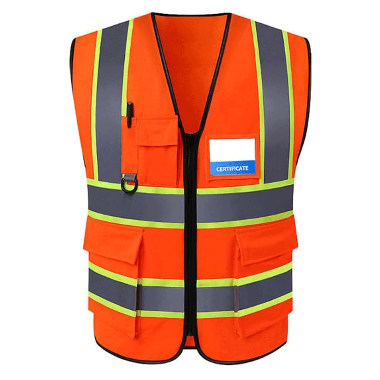 hi vis chaleco reflectante de alta visibilidad, Chaleco de seguridad Chaleco reflectante de moda Chaleco de seguridad con buena transpirabilidad for correr deportes