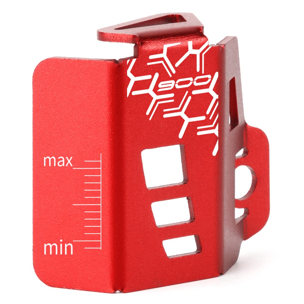 Modeer Para Z900 2017-2025, depósito de combustible de freno trasero, copa de aceite, cubierta protectora, accesorio para z 900 (Rojo)
