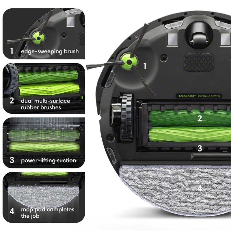 iRobot Roomba i5+ 本体 iRobot Robô Roomba® i5+ Combo Aspirador e Passa Pano com