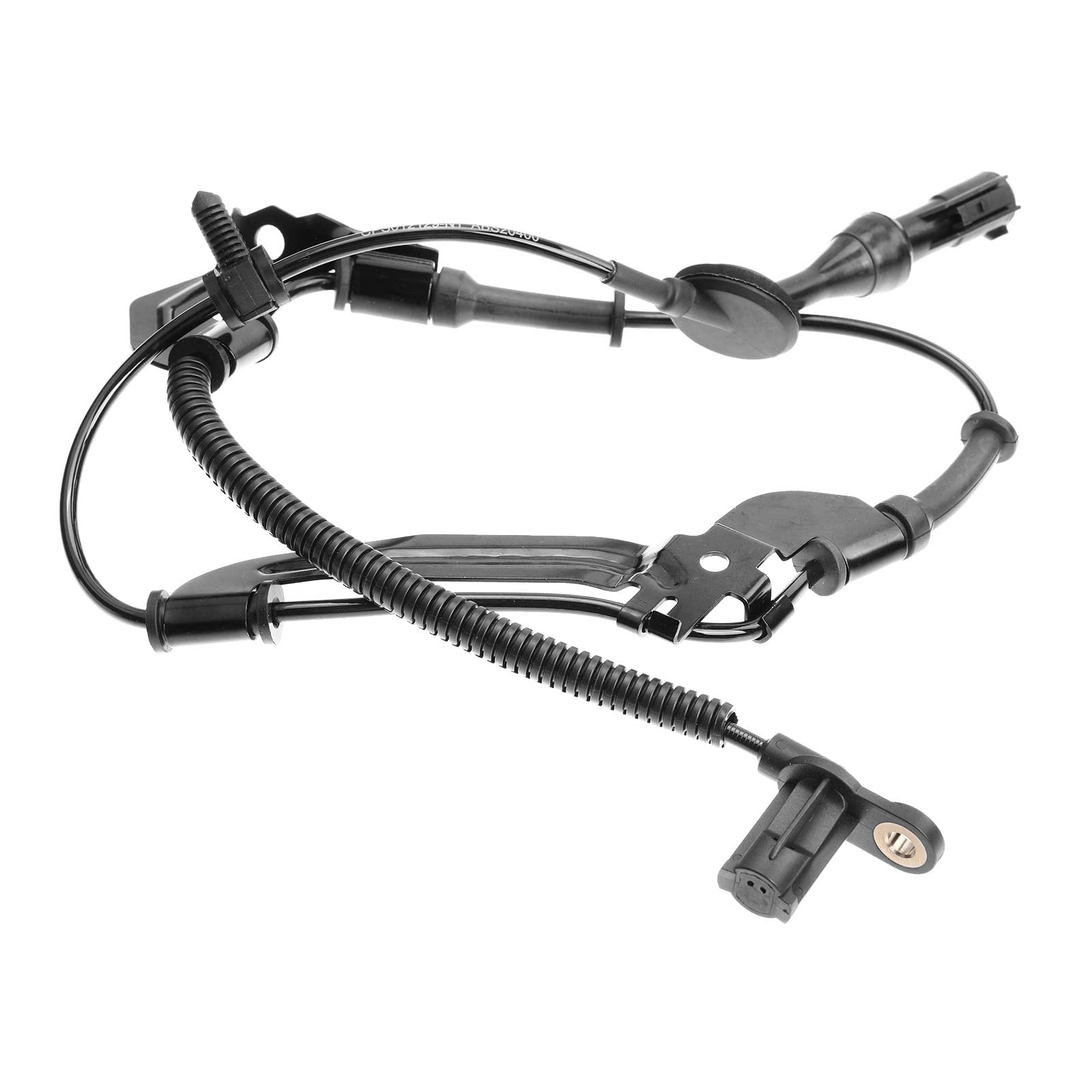 A-PremiumABS Wheel Speed Sensor Compatible with Ford, Mazda & Mercury Models - Escape 2001-2008, Tribute 2001-2009, Mariner 2005-2008, Sport Utility - Front Right Passenger Side, Replace# 19236186