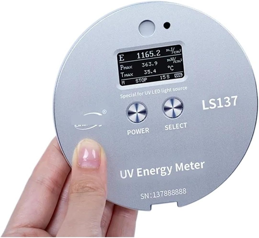 Uv Energy Meter Radiometer UVA LED Light Sources LS137 Measure Energy, Power and Temperature Ultra-Small Size