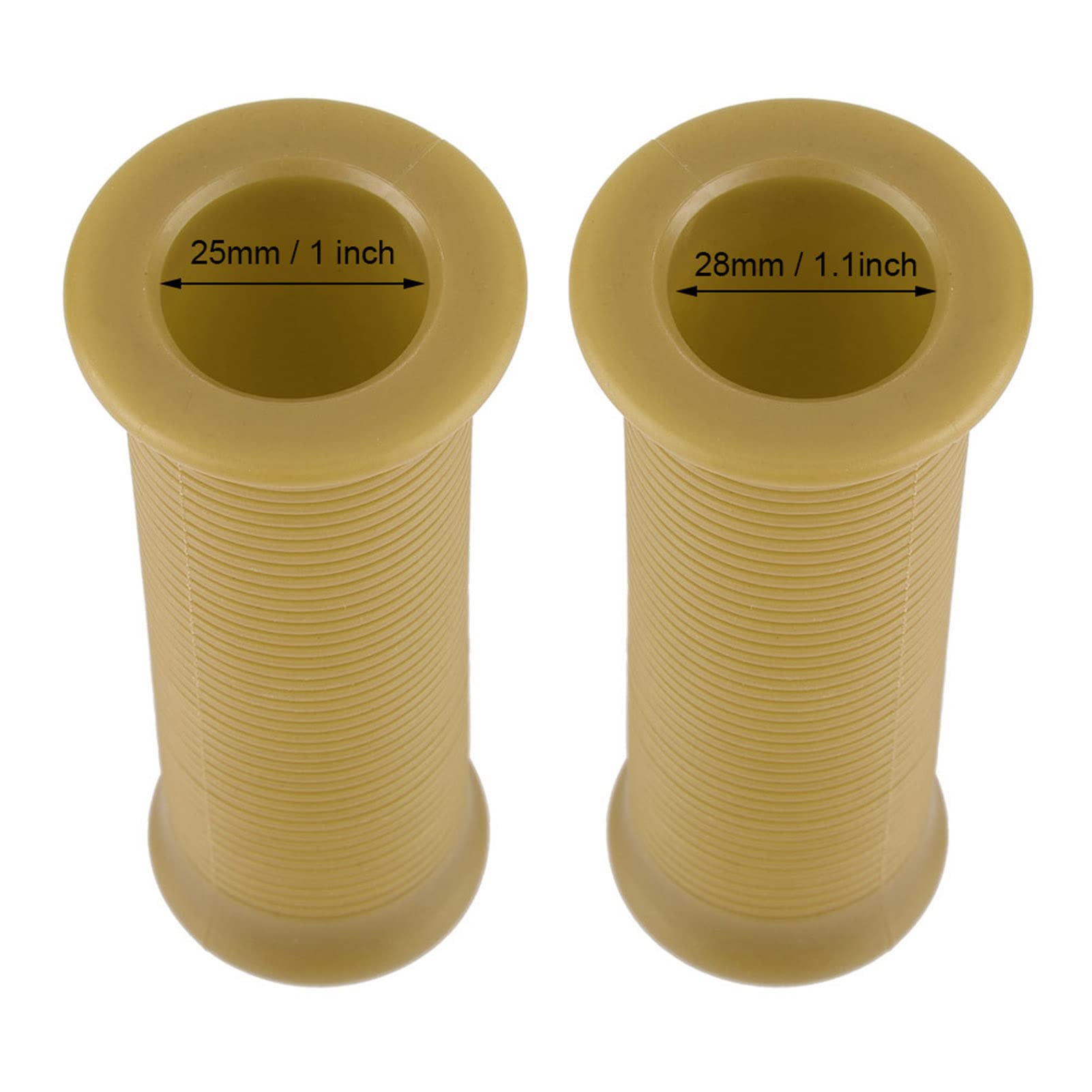 Amazon | バイクハンドルグリップ、1ペア 25mm/28mm