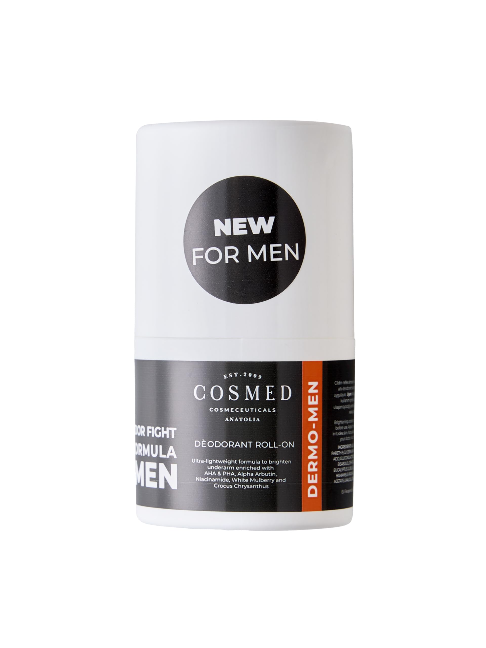 Cosmed Koltukaltı Leke Karşıtı - Ter Kokusu Önleyici Deodorant - Dermo-Men Deodorant Roll On - 50 ml