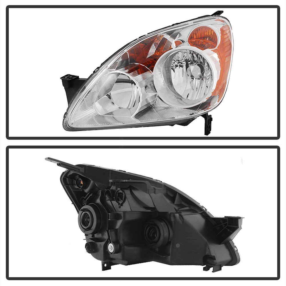 ACANII - For 2005-2006 Honda CRV [Japan Built Model] Headlights Headlamps Assembly Replacement Driver + Passenger Side