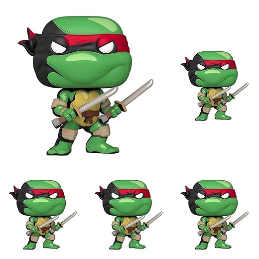 Funko Pop! Comics Teenage Mutant Ninja Turtles: Leonardo Previews Exclusive Vinyl Figure (Pack Of 5)