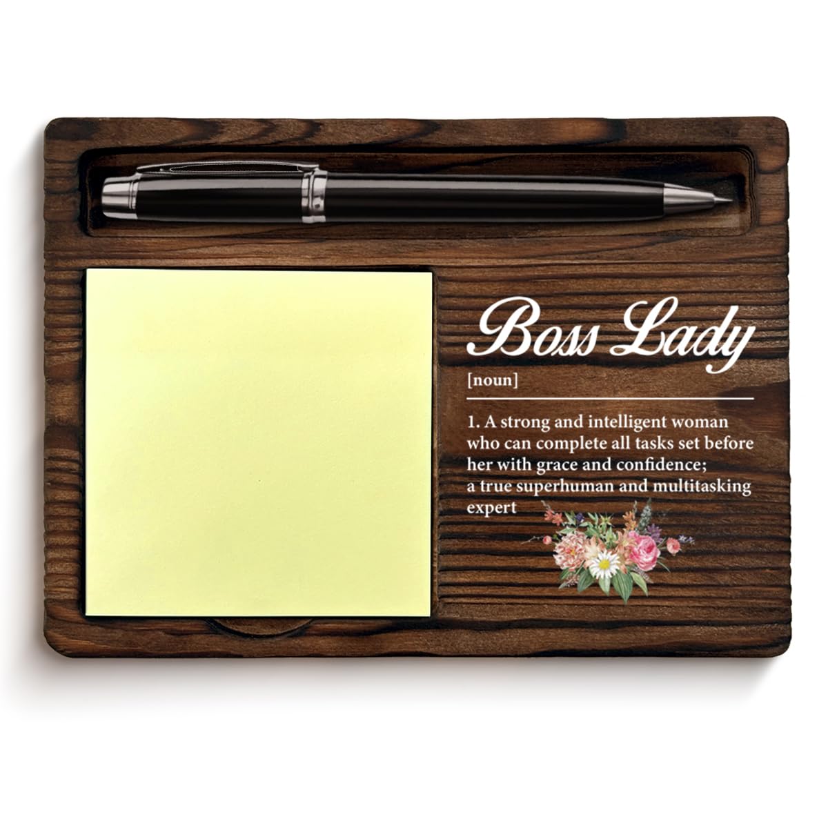 Funny Boss Gifts for Women Men, Best Thank You Gifts for Boss Leader Manager Supervisor Sticky Note Holder Office Decor — Amazon image 15