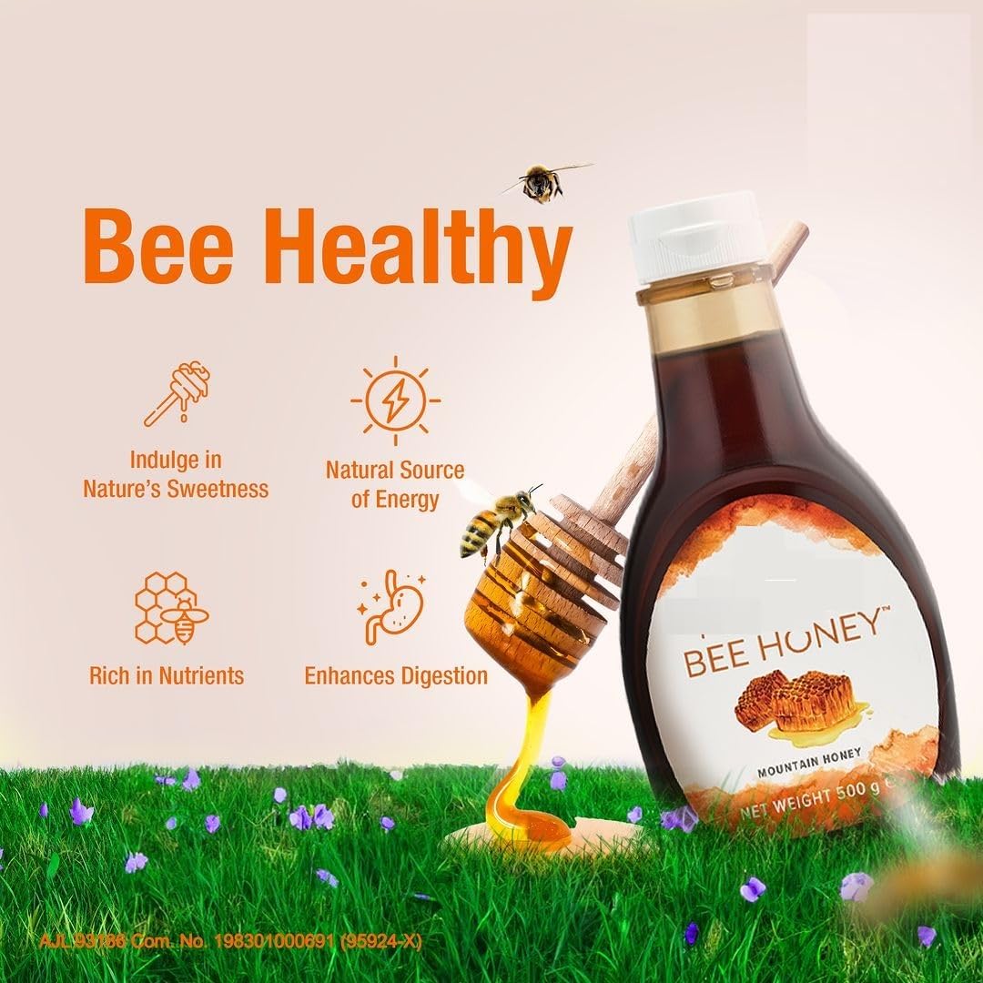 Bee Honey Natural Honey 500g : Amazon.in: Grocery & Gourmet Foods