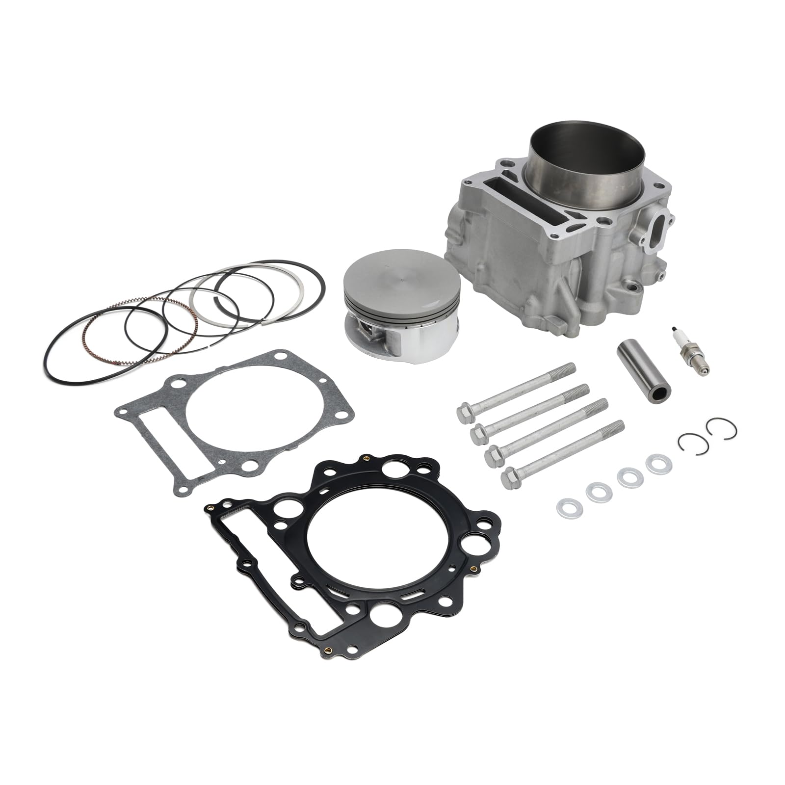 Topteng 102mm Big Bore Kit 686 Cylinder Top End Rebuild apto para Yamaha Grizzly YFM 660 02-08