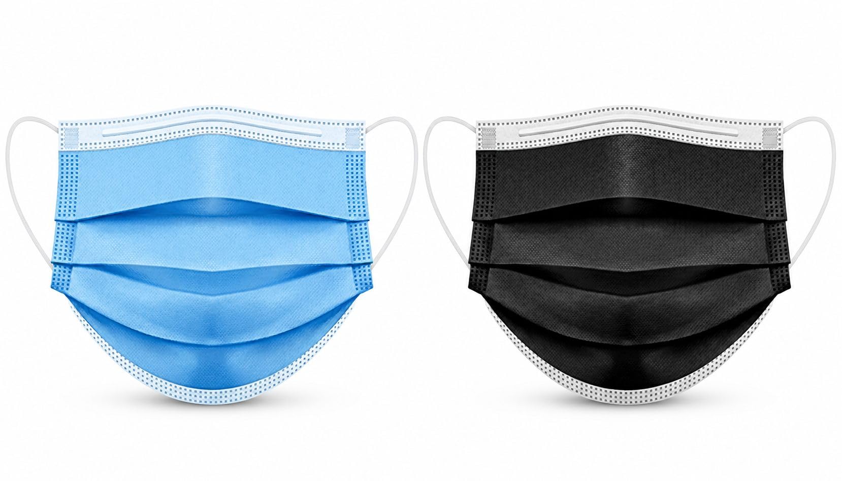 AEROVEX 3 Ply Disposable Face Mask for Adults, Breathable Non Woven Surgical Mask with Nose Pin & Soft Ear Loop-picture-10