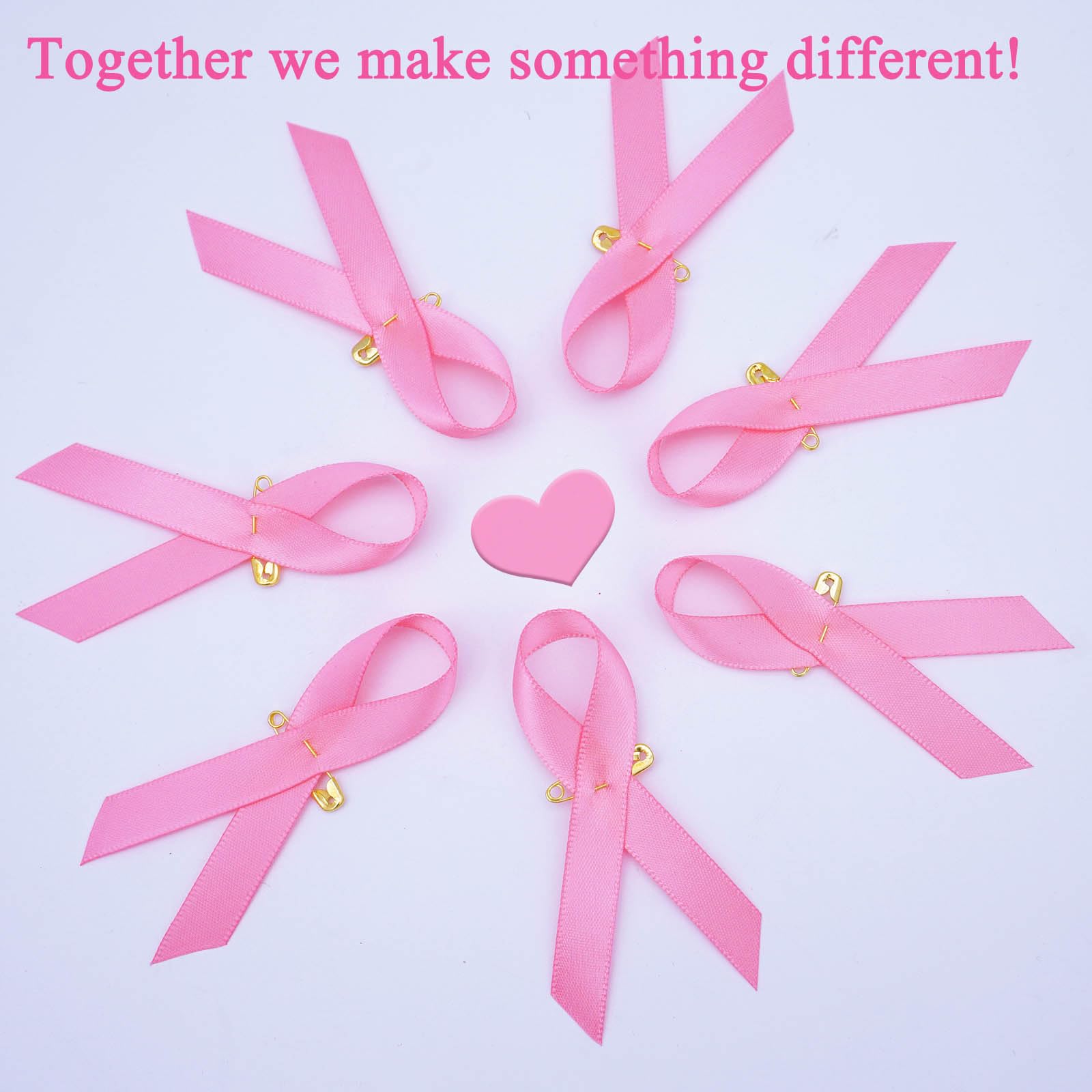 Breast Cancer Awareness Pink Ribbon Lapel Pin – Silver Moon Bay
