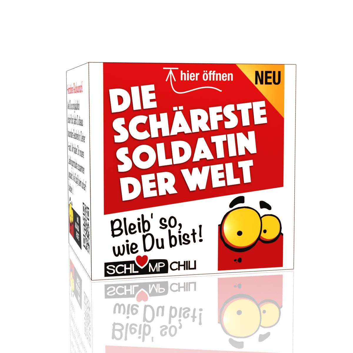 Schlump-Chili⎥Schärfste Soldatin Geschenk - ein witziges Präsent & Geschenkidee für Frauen im Wehrdienst bei Armee und Bundeswehr.