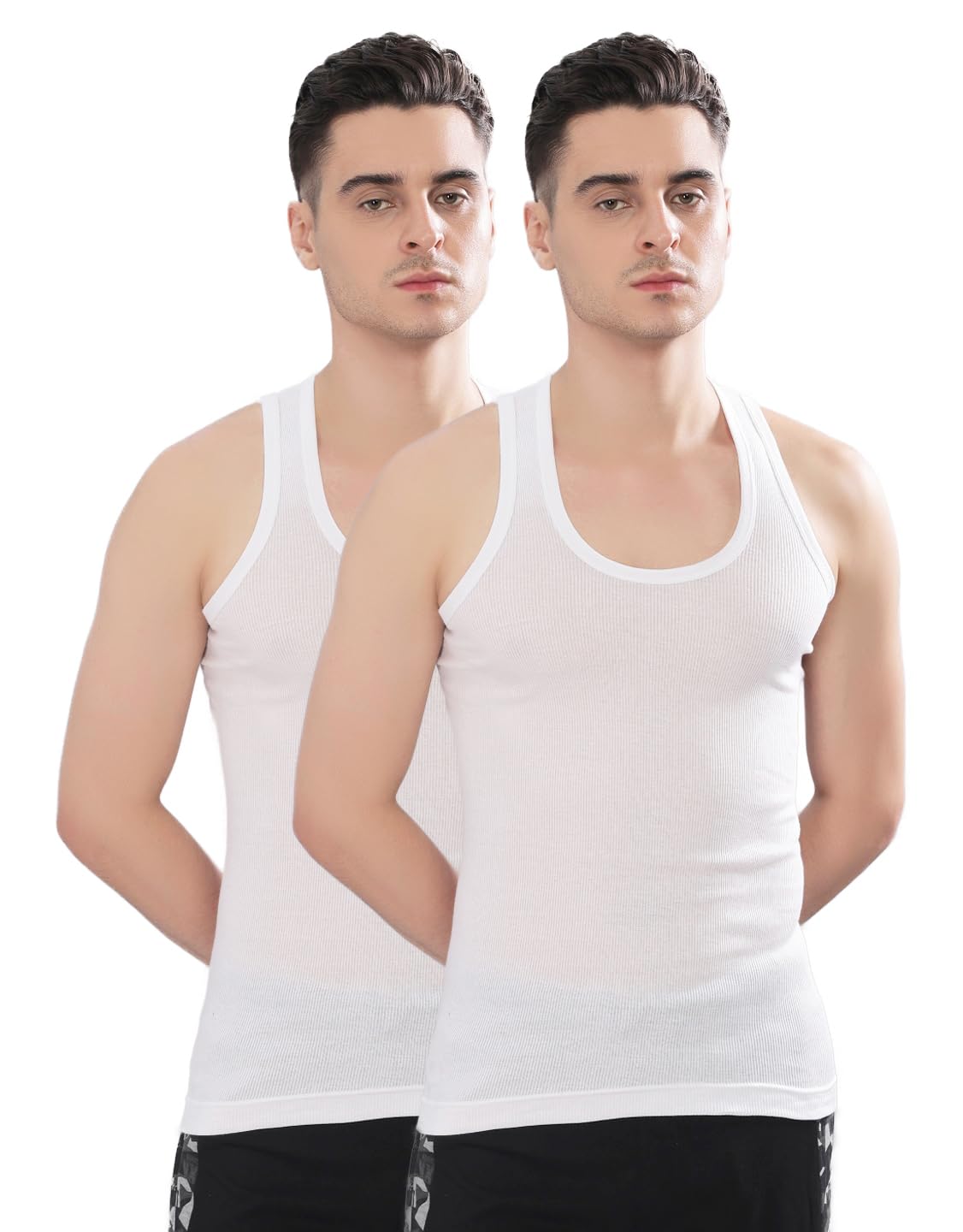 dollar bigboss Men's Solid Regular Fit Vest-picture-42