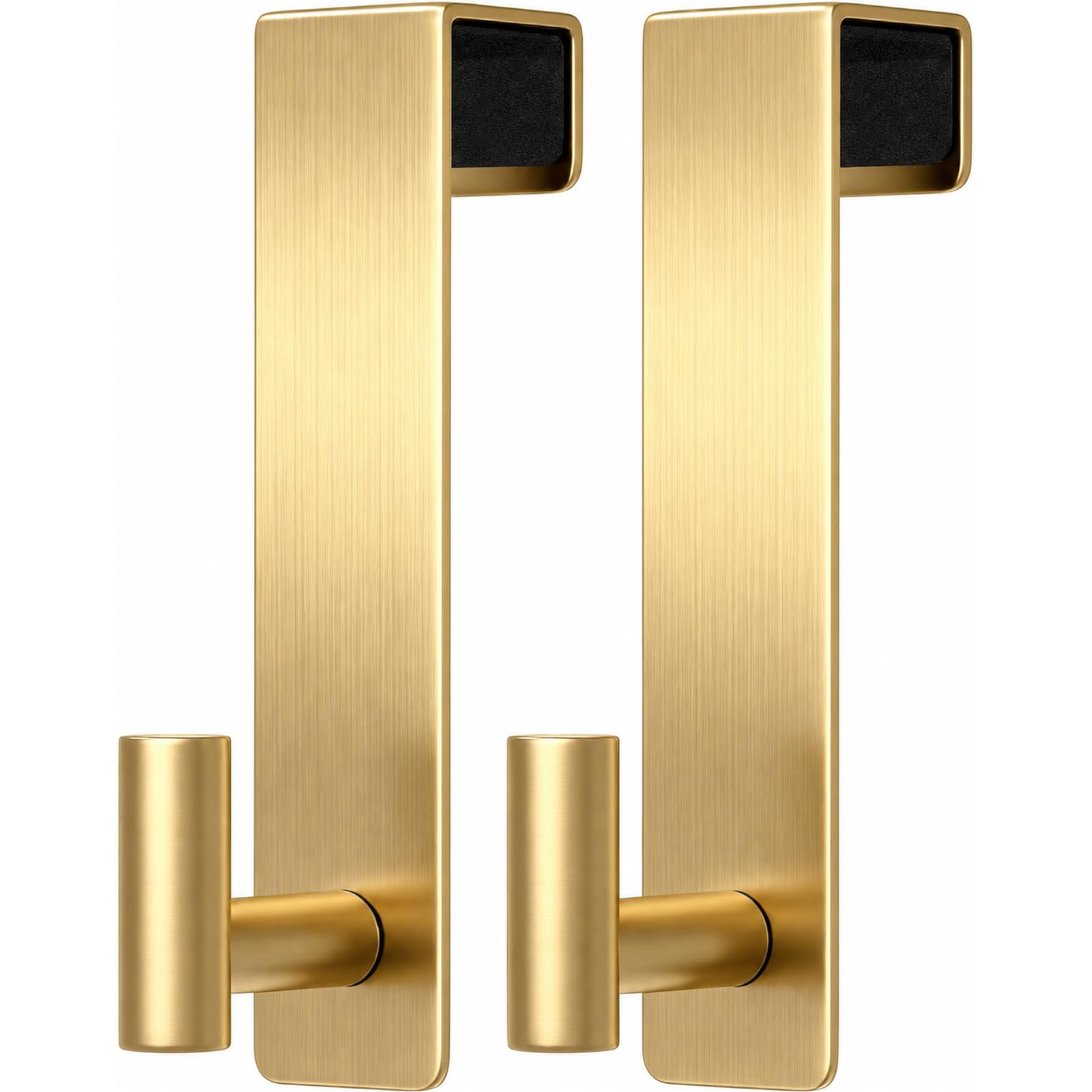 Photo 1 of VINHOLD Stainless Steel Over The Door Hooks, 2 Pack, Gold