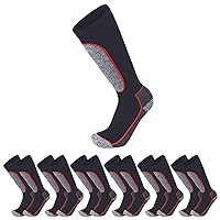 ISI WORK CAPOLAVORO Calze da Lavoro Uomo e Donna Lunghe e Protettive. Rinforzate e Traspiranti