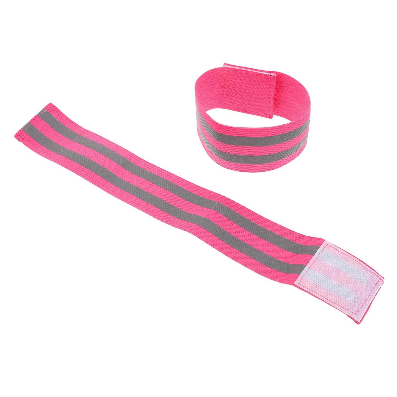 Kisangel 2 Pcs High Visibility Reflective Armbands for Safety Running Accessories for Men Women and Comfortable Reflector Bands for Jogging Cycling Walking and Outdoor Activities