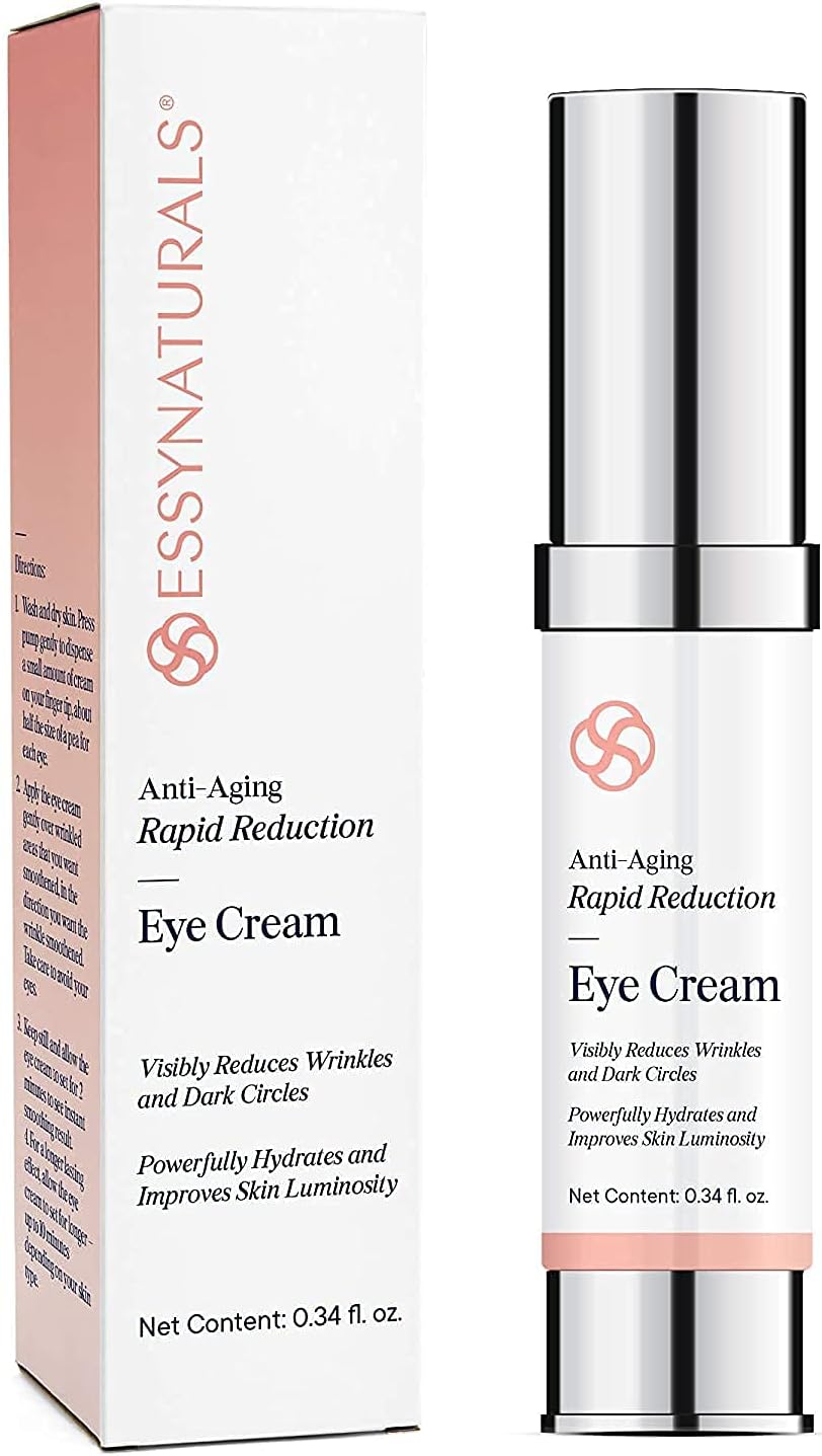 Anti-Aging Rapid Reduction Eye Cream - Visibly and Instantly Reduces Wrinkles, Under-Eye Bags, Dark Circles in 120 Seconds