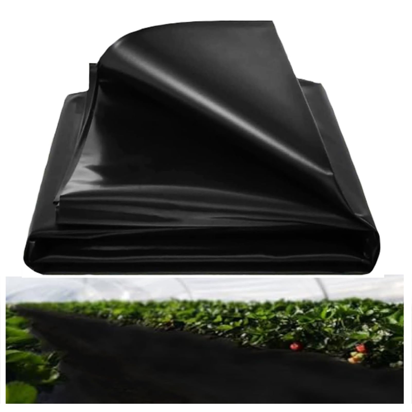 Bâche de bassin pliable de 0,5 m et facile à couper pour l'extérieur
