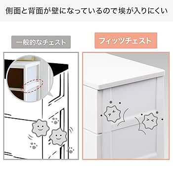Amazon.co.jp: 天馬 チェスト 完成品 フィッツチェスト フル