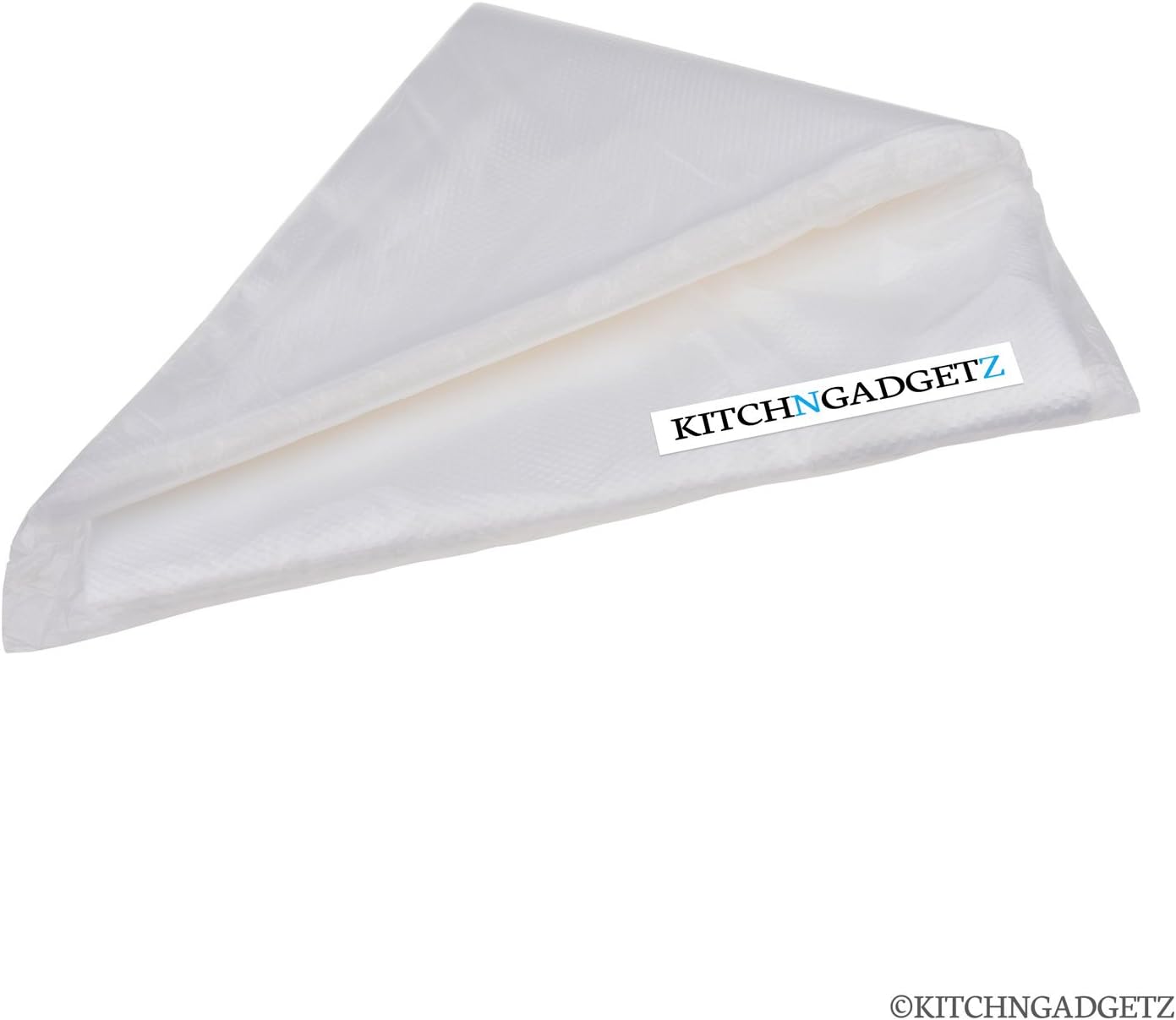 Pastry Decorating Bags - 100 Pieces, Bulk - Large Capacity, 16 Inch - For Fine Decoration of Homemade DIY Cakes and Cookies - Extra Space for More Frosting/Icing - Disposable