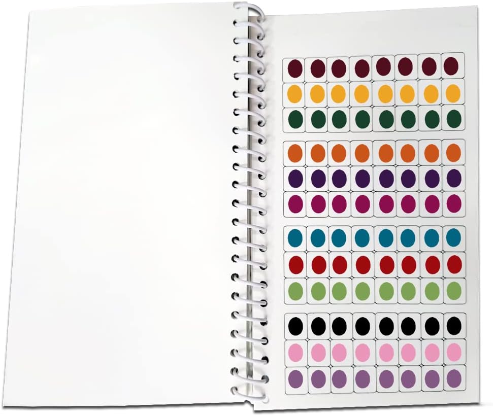 AB Beauty House Plain Multicolor Round Big Bindis Sticker Kumkum Bindi for Women & Girls Stylish 180 Bindis Medium