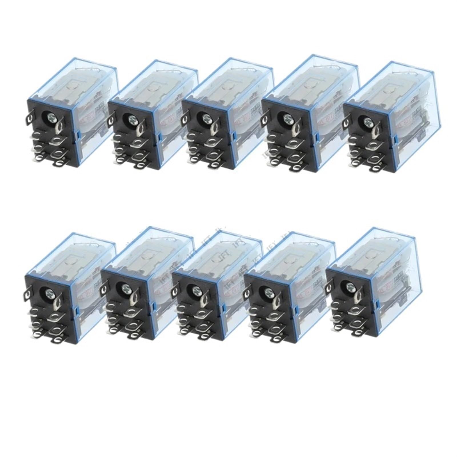 10 Uds LY2NJ HH62P HHC68A-2Z Micro electrónico Mini relé electromagnético 10A 8PIN bobina DPDT AC/DC12v 24v 36v 48v 110v 220v 380v(AC 220V)