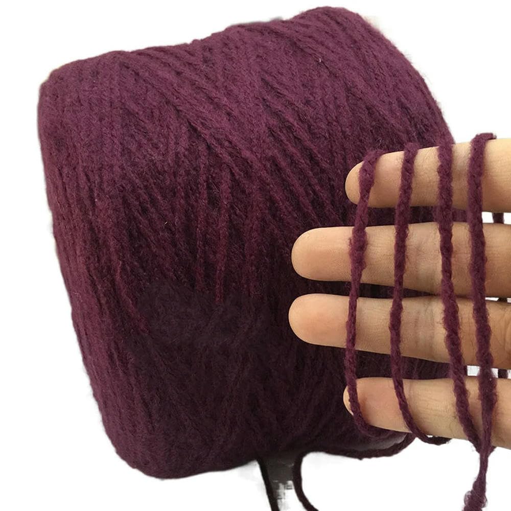 1 Rouleau De Fil De Laine, Mélange Acrylique Dacron, Idéal