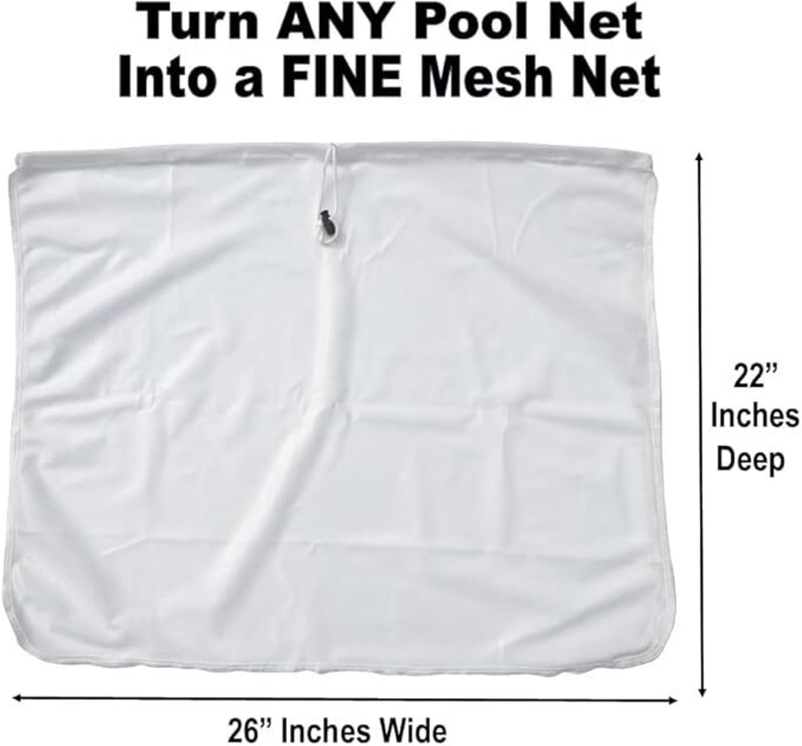 Rete for Piscina a Maglia fine di Ricambio Inserto for Skimmer in Nylon Regolabile da 26 "x22 for la Pulizia Raccoglie Polvere di polline di Sabbia Piccoli Insetti per laghetto(10pcs 66X56CM)