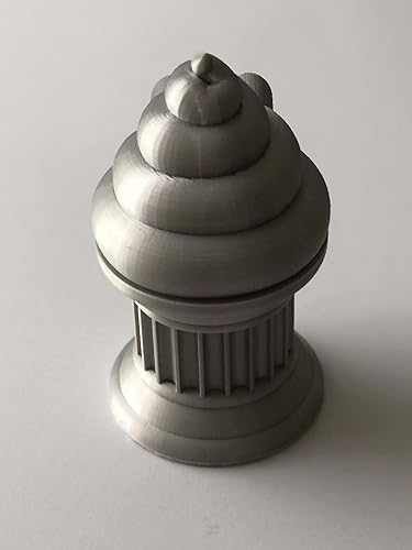 Miniatura 6 de Trofeo Emoji Poop  6 pulgadas de alto  Con un emoji sólido de caca en un pilar con ojos y boca pintados  Premio o regalo perfecto  Hecho a mano con