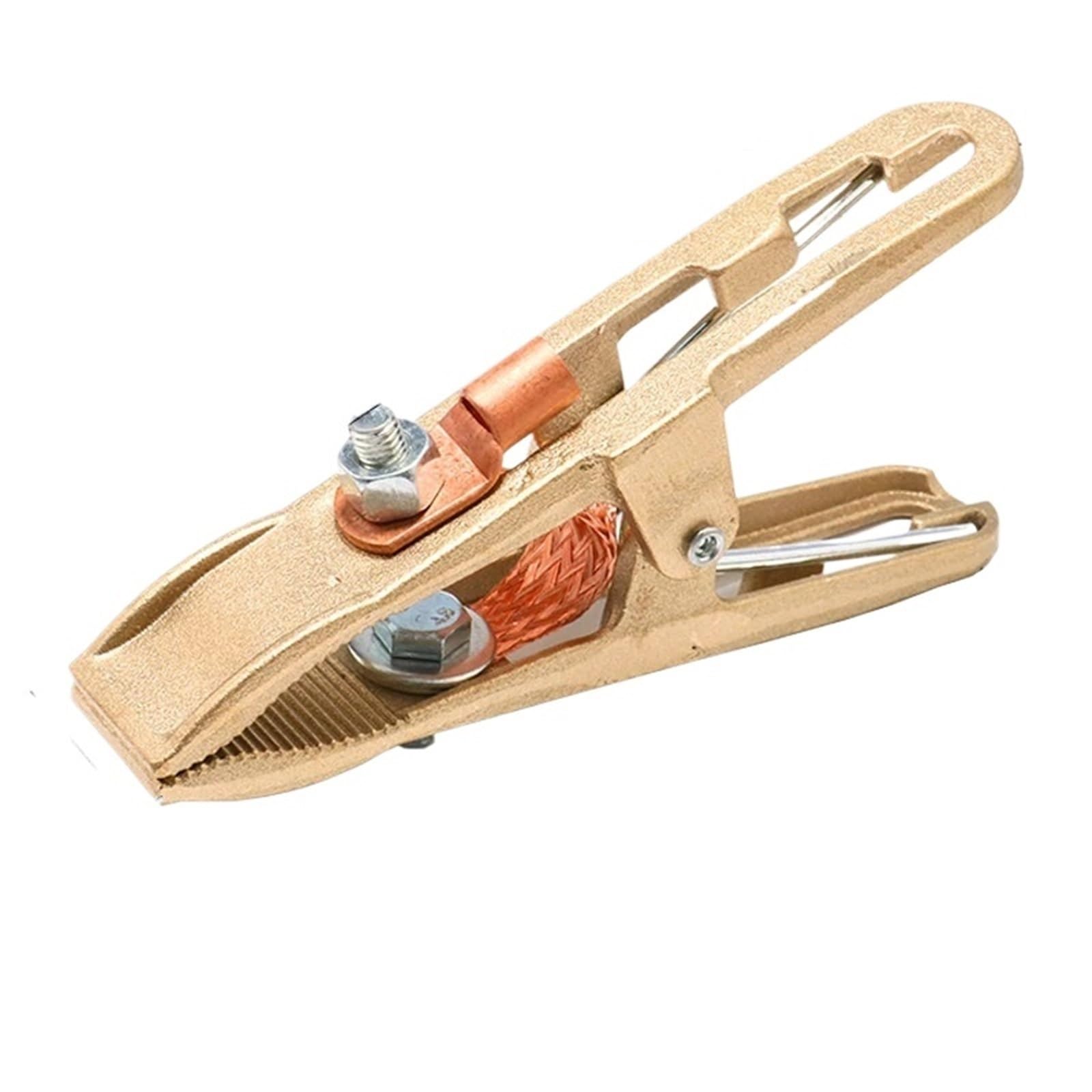Welding Earth clamp Welding Ground Clamp Spring Loaded Insulated Handle Full Copper Earth 300A 260A 500A(500A)