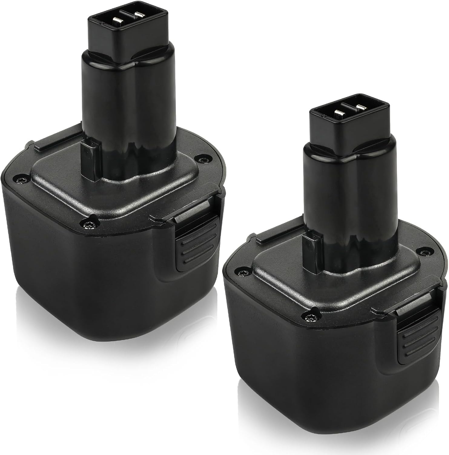 [2 Pack] 3.6Ah Ni-MH Replacement for Dewalt 9.6Volt Battery DW9061 DW9062 DW926 DW955 DW926K - Cordless Power Tools