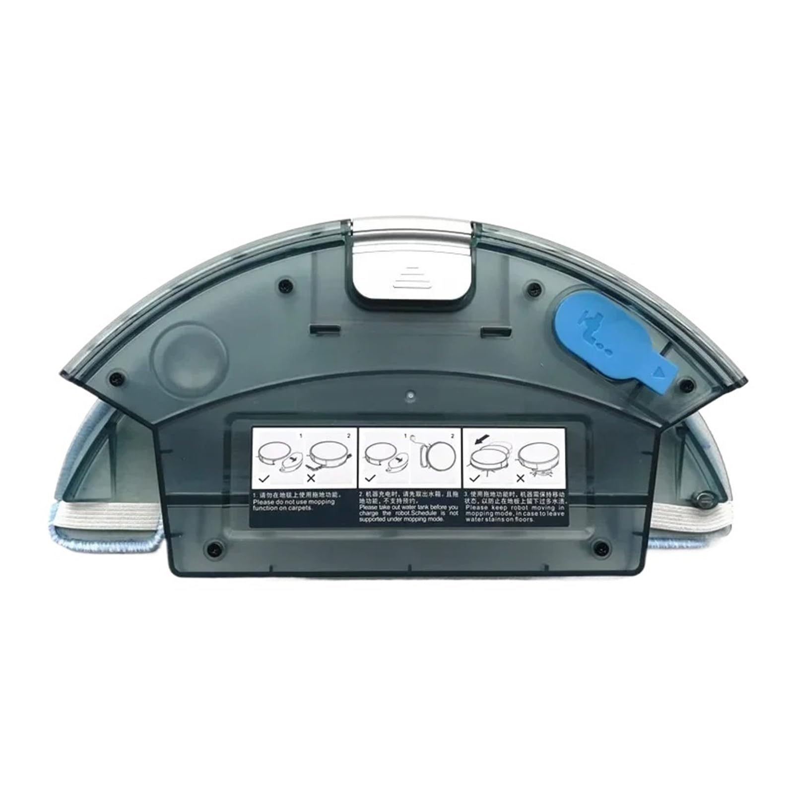 1 X Wassertank-Box, For A6 X620 Zaco A8s Roboter-Staubsauger-Teile