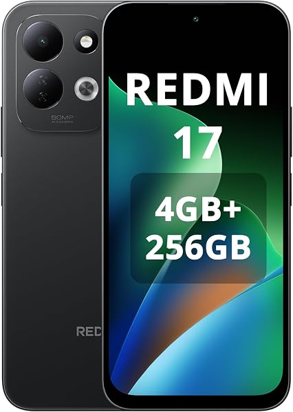 XIAOMI Redmi 17 4G 4+256GB Black